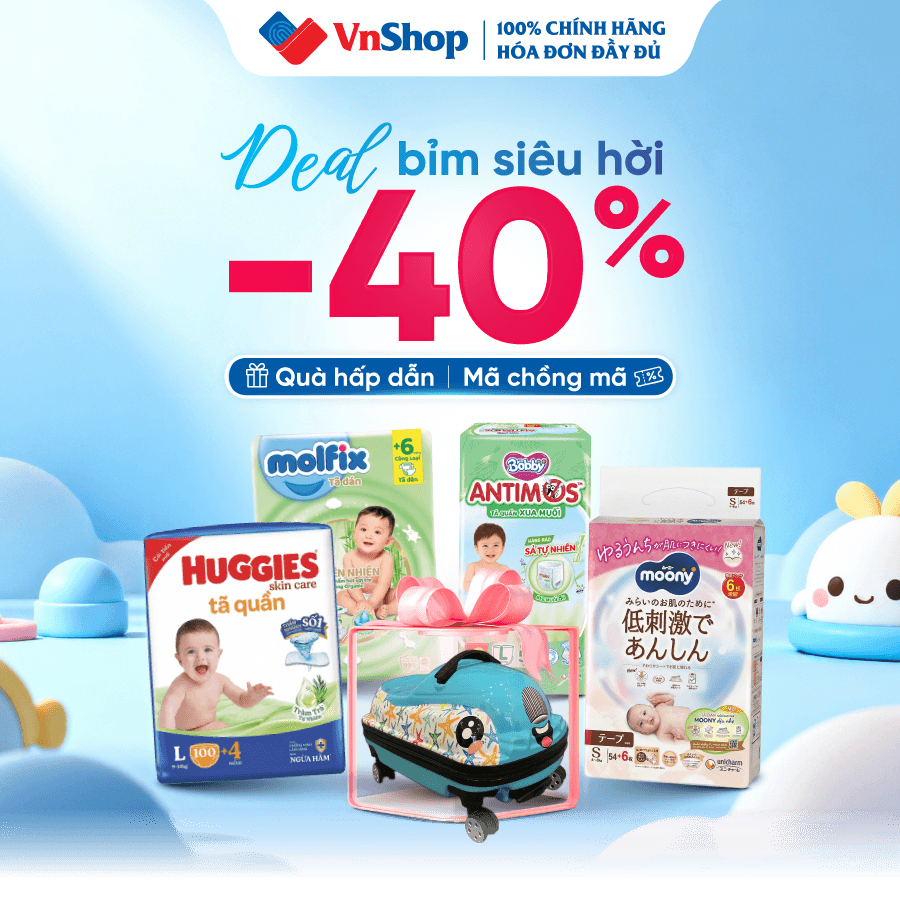 VnShop - Deal bỉm siêu hời -40%