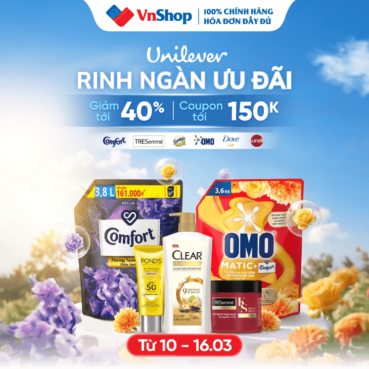 Unilever rinh ngàn ưu đãi